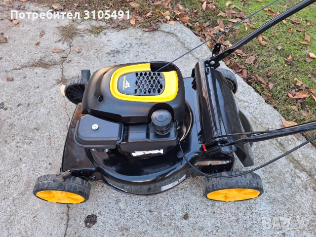 Косачка Husqvarna McCulloch 5 к.с. самоходна мулчираща без кош, снимка 13 - Градинска техника - 52257597