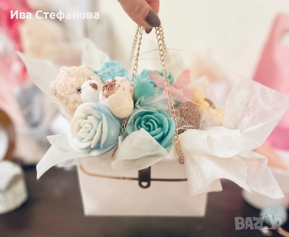 Ароматизирани букети от соев восък 