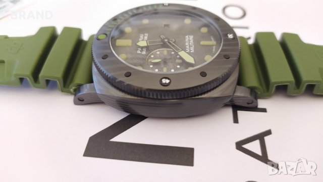 Panerai SUBMERSIBLE Marina Militare CARBOTECH™ 47MM клас 5A+, снимка 14 - Мъжки - 28262487