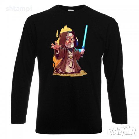 Мъжка тениска Star Wars Obi Wan Star Wars Игра,Изненада,Подарък,Геймър, , снимка 2 - Тениски - 36809580