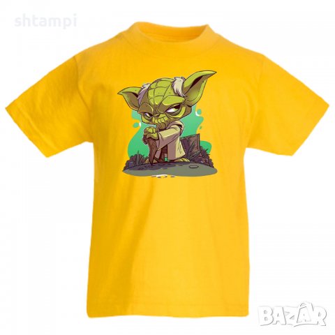 Детска тениска Star Wars Yoda 2 Игра,Изненада,Подарък,, снимка 10 - Детски Блузи и туники - 36667736