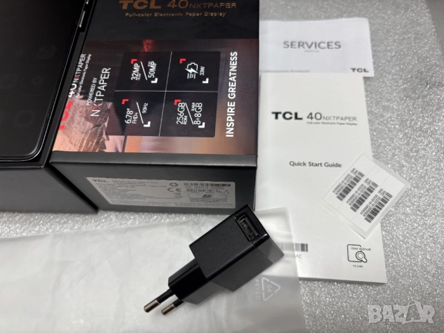 Смартфон TCL 40 NXTPAPER 8 GB 256 GB, Opalescent, снимка 2 - Други - 52662760