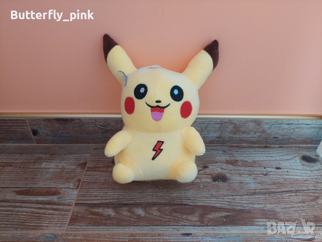 Плюшена играчка на Покемон-Pokemon Пикачу-Pikachu