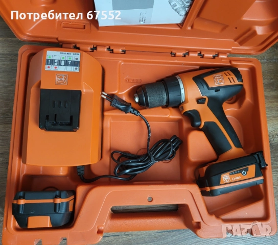 Винтоверт комплект Fein 12V. Цената е крайна!