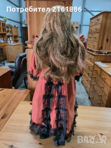 Порцеланова кукла със стойка , снимка 6 - Колекции - 51681117