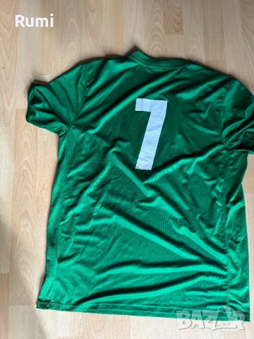 Оригинална зелена мъжка тениска NIKE DRY-FIT ! XL, снимка 8 - Тениски - 51228852