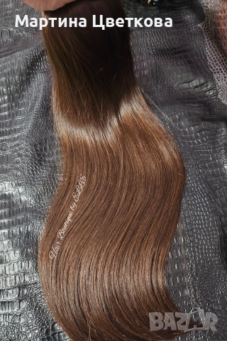100 % Естествена славянска коса , снимка 6 - Аксесоари за коса - 52666896