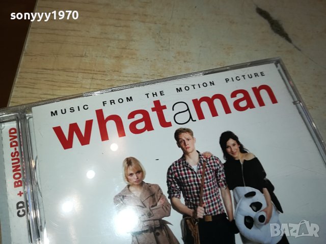 WHAT A MAN CD X2 ВНОС GERMANY 2812231133, снимка 3 - CD дискове - 43569141
