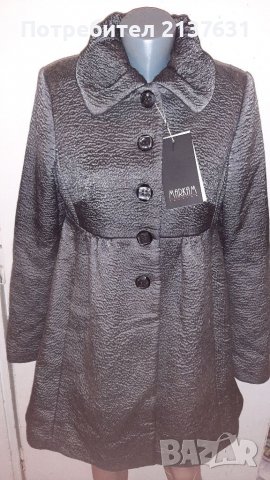 НОВО с Етикет ДАМСКО ПАЛТО - MARKAM с висока Талия- Размер 38  М / L , снимка 2 - Палта, манта - 38178436