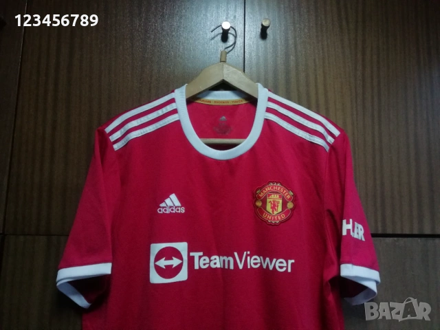 Manchester United Ronaldo Adidas оригинална тениска фланелка Роналдо Манчестър Юнайтед 3XL-4XL, снимка 5 - Тениски - 53431588
