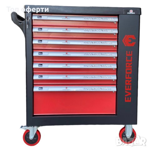 Професионален шкаф с инструменти EVERFORCE 251 части, снимка 4 - Други инструменти - 43353315