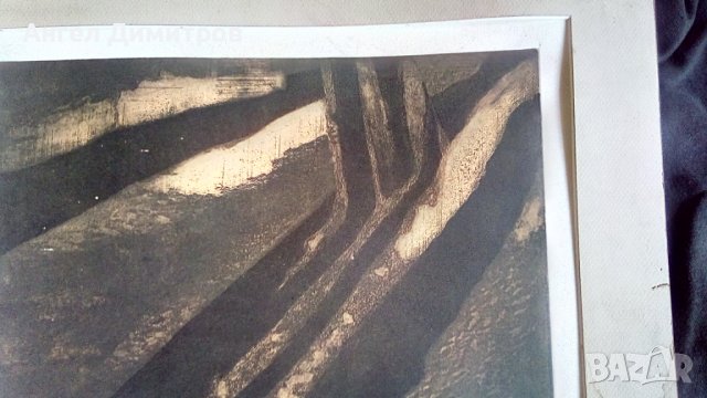 Гергана Ганева Сенки литография , снимка 3 - Картини - 38515192