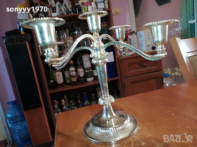 СВЕЩНИК ЗА 5 СВЕЩИ 2803231648, снимка 9 - Антикварни и старинни предмети - 40169135