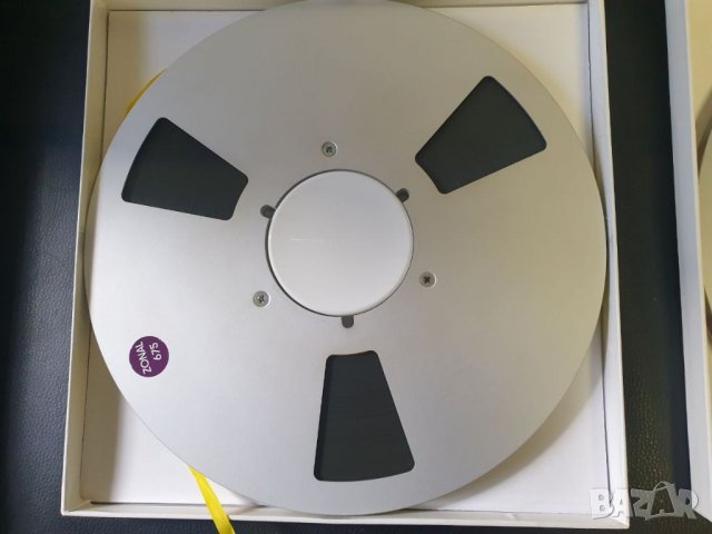 Лот от две 26,5см 10,5" метални магнетофонни ролки Zonal. В перфектно състояние. С ленти и кутии. Ко, снимка 6 - Други музикални жанрове - 39781365