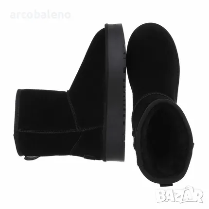 Дамски зимни боти от естествена кожа, 3цвята , снимка 7 - Дамски боти - 47565257