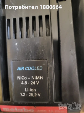 Перфоратор METABO 28V Li ion, снимка 2 - Перфоратори - 50768296