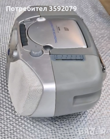 Касетофон Philips Az1008, снимка 5 - Радиокасетофони, транзистори - 52283467