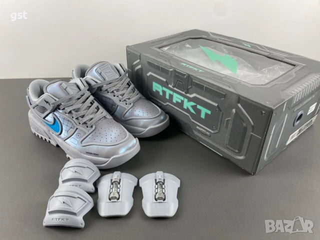 Редки уникални RTFKT X Nike Air Zoom Dunk Genesis OG Edition маратонки кецове Дизайнерски Унисекс , снимка 2 - Маратонки - 50472631