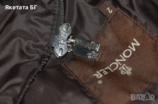 Moncler Оригинално дамско пухено палто размер 2, снимка 7 - Якета - 43505390