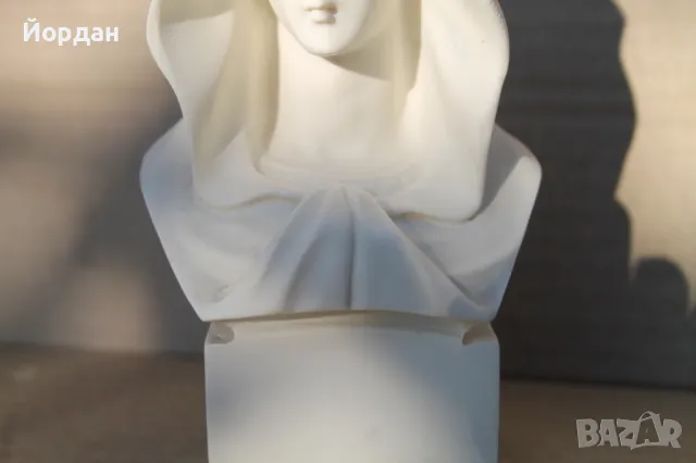 Мадона от алабастър, снимка 3 - Антикварни и старинни предмети - 48029204