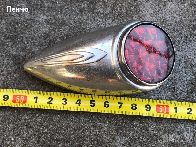 стар вело - мото стоп - ретро, снимка 11 - Антикварни и старинни предмети - 48478164