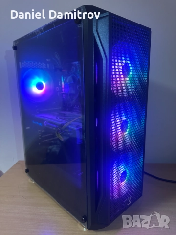 Геймърски компютър i7-4790,RX 570,16GB RAM,256GB SSD, 1TB HDD