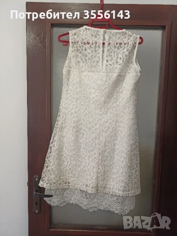 Рокля с дантела, снимка 2 - Рокли - 51428145