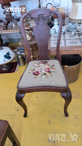 Стол масив-№017, снимка 2 - Столове - 53355816