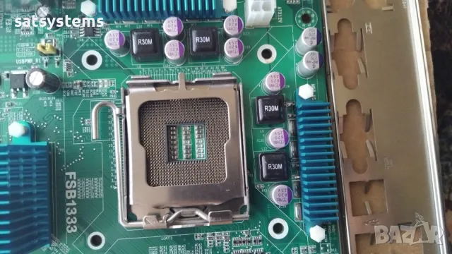 Дънна платка ECS EliteGroup I-Cafe IC43T-A2 VER:1.0 Socket 775 CPU+FAN+RAM, снимка 6 - Дънни платки - 49962177