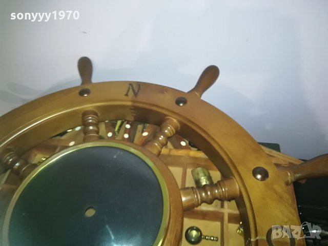 ДЪРВЕН РУЛ-МАСИВЕН И ОГРОМЕН, снимка 11 - Колекции - 28793639