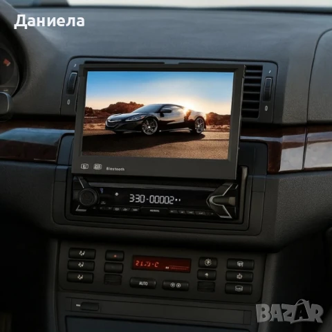 HD мултимедиен плейър 7" с тъчскрийн, MirrorLink и Wi-Fi Android 15 MOSFET 50Wx4, снимка 2 - Друга електроника - 51295750