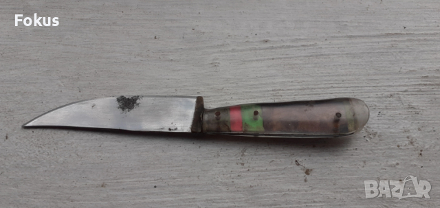 Стар критски ергенски нож острие ножче, снимка 4 - Антикварни и старинни предмети - 53340036