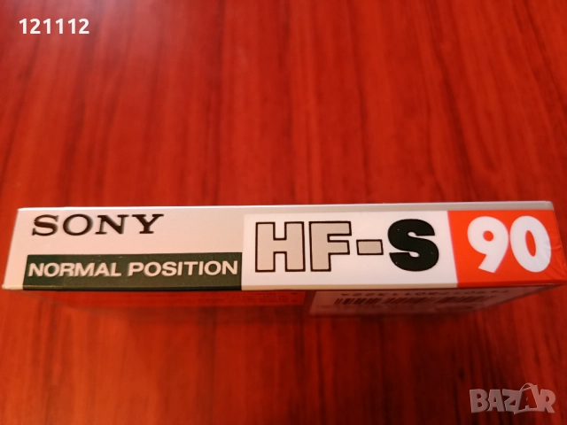 Аудио касета Sony HF-S 90, снимка 3 - Аудио касети - 52789755