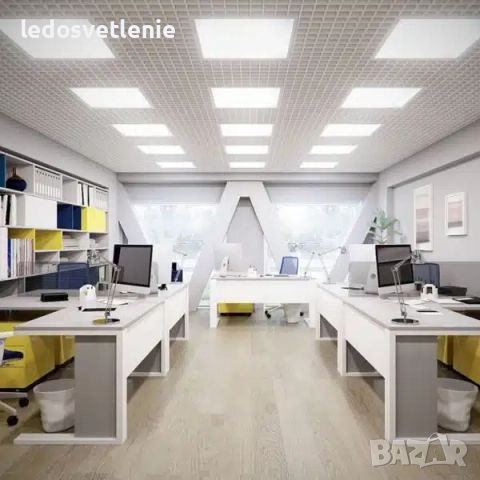 LED Панел V-tac 36W 60*60см за Открит (Външен) Монтаж или за Растер 2в1 , снимка 2 - Лампи за таван - 52674632