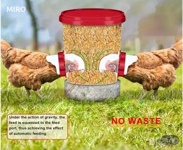 Продавам хранилки и поилки за малки пиленца, снимка 7 - За птици - 44291544