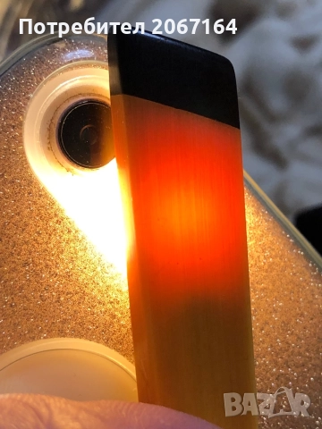 Ножчета с дръжки от кехлибар бакелит, снимка 6 - Антикварни и старинни предмети - 51870844