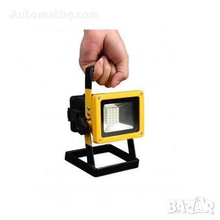 Преносим акумулаторен LED прожектор Automat, 100w, снимка 5 - Аксесоари и консумативи - 28117781