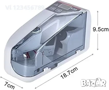 Преносима банкнотоброячна машина V 40, 135 лв, снимка 3 - Друго търговско оборудване - 50730210