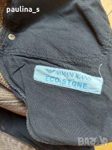 Дизайнерски дънки "Armani"® с висока талия , снимка 7 - Дънки - 32849592