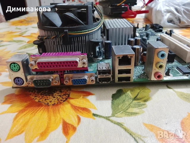 Продавам дъно Intel D946GZIS + DDR2 RAM (НЕ ТЕСТВАНО), снимка 7 - Дънни платки - 53468451