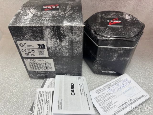 КАТО НОВ! с Гаранция! Мъжки Часовник Casio G-Shock Gravitymaster GR-B300-1A, снимка 18 - Мъжки - 52492654