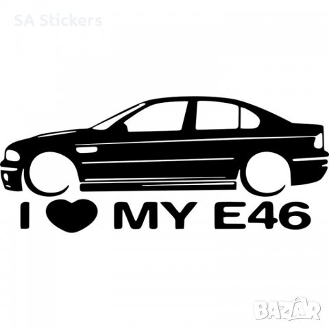 Стикер за BMW E46