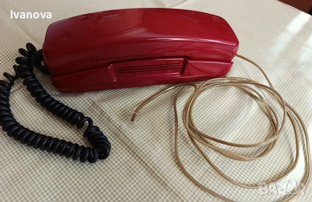 Телефон немски слушалка стационарен с бутони