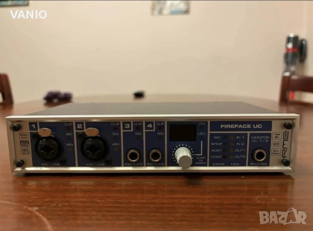 Аудио Интерфейс Звукова Карта RME Fireface UC  ✔️ USB 2.0 Hi-Speed ✔️ 6 line out + 8 line in ✔️ ADAT, снимка 3 - Аудиосистеми - 53469596