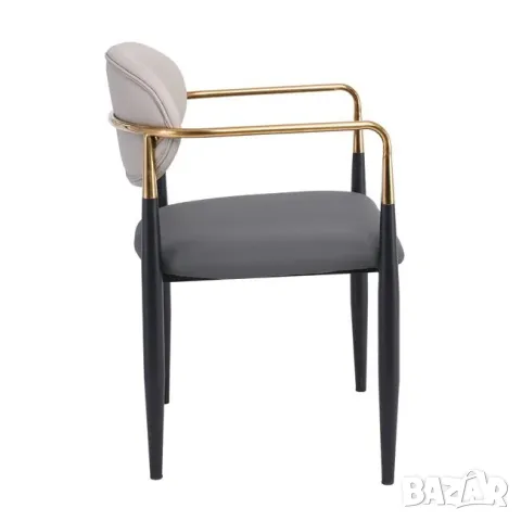 Фотьойл Стол трапезен Olive тъмно сиво, снимка 2 - Столове - 47640432