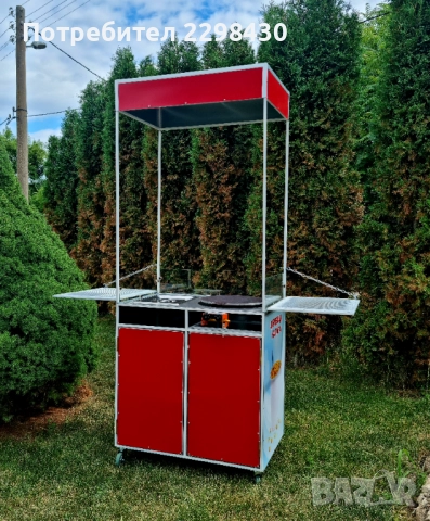 Количка за царевица на пара и палачинки , снимка 4 - Колички за царевица - 51540562