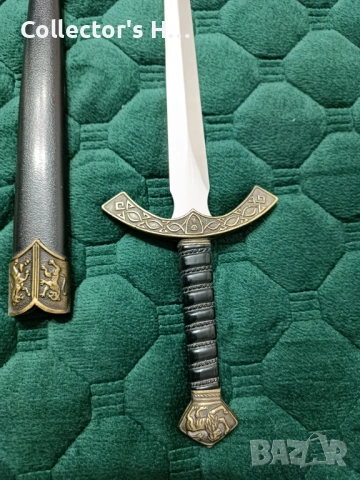 Кама с кания с инкрустации, размери на снимките, снимка 3 - Антикварни и старинни предмети - 53048803