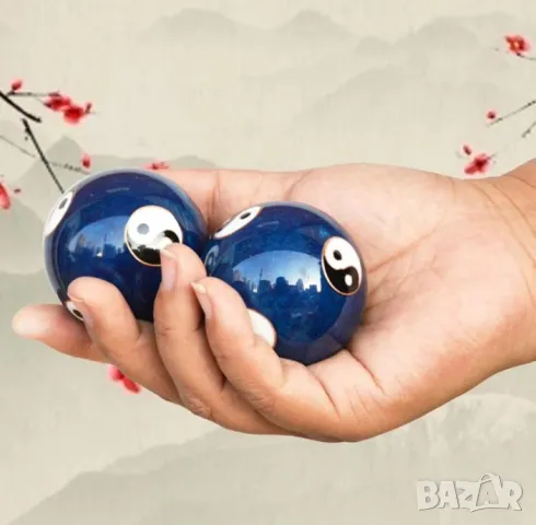 Chinese Medicine Balls Baoding Balls Relaxation Balls Zen Meditation Yin Yang Balls Tai-Chi Filigree, снимка 3 - Други - 48477097