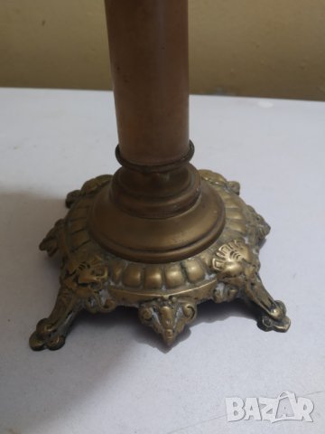 стара газова лампа, снимка 3 - Антикварни и старинни предмети - 40476338