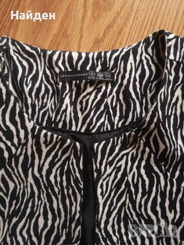 Дамско сако тип зебра, размер XS, снимка 3 - Сака - 48068103
